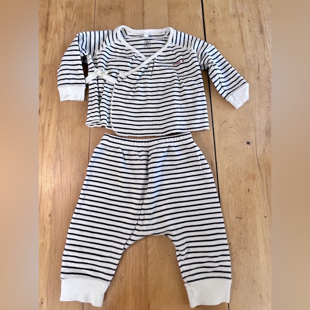 PETIT BATEAU Striped Set